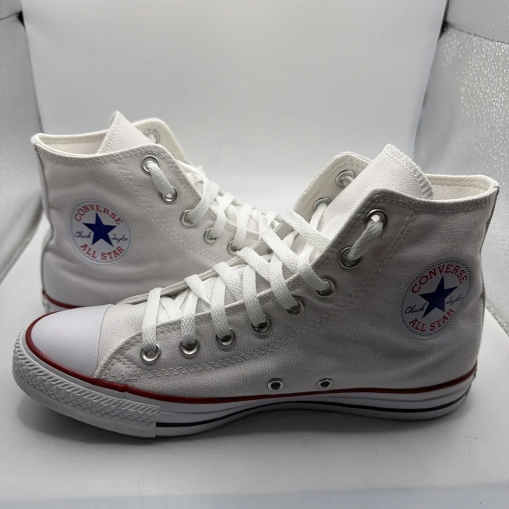 Converse All Star High Top Sneakers Optical White Women's Size 9 NIB
